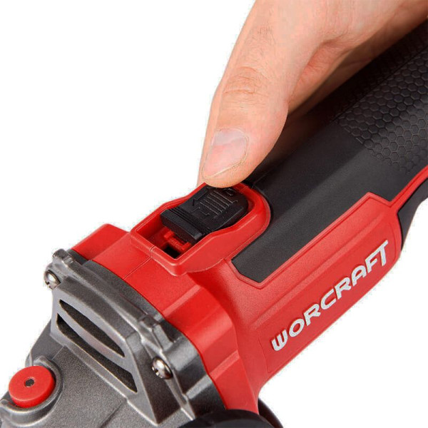 Шліфмашина кутова акумуляторна Worcraft CAG-S20LiBH-125