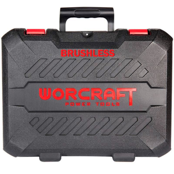 Акумуляторна безщіткова шліфмашина кутова WORCRAFT CAG-S20LIBH-125B