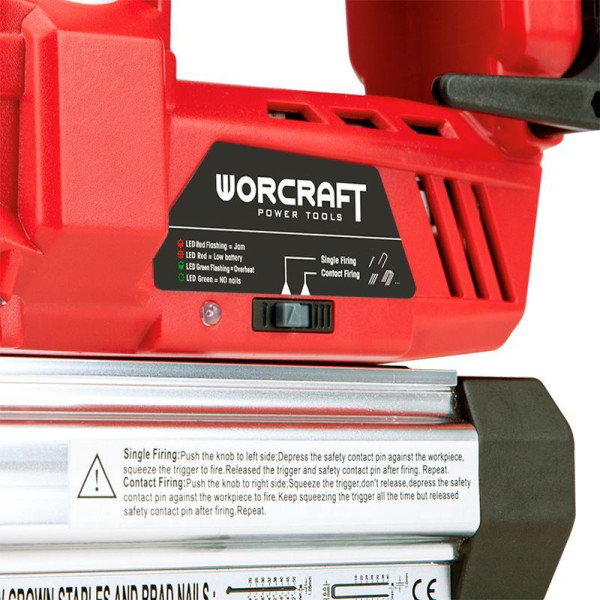 Акумуляторний цвяхозабивач комбінований WORCRAFT CNS‑S20LiH