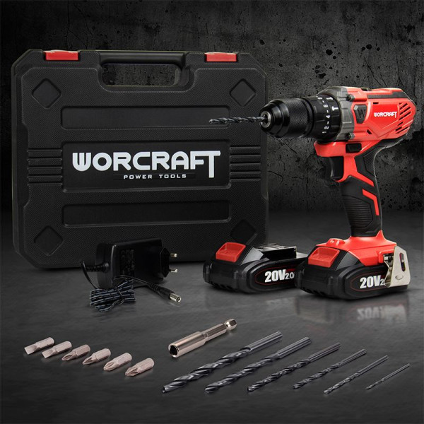Акумуляторний шуруповерт WORCRAFT CHD-S20LiWB