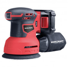 Акумуляторна шліфмашина ексцентрикова Worcraft CRS-S20Li з АКБ (2А) і ЗП