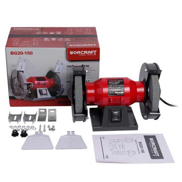 Верстат заточувальний WORCRAFT BG20-150