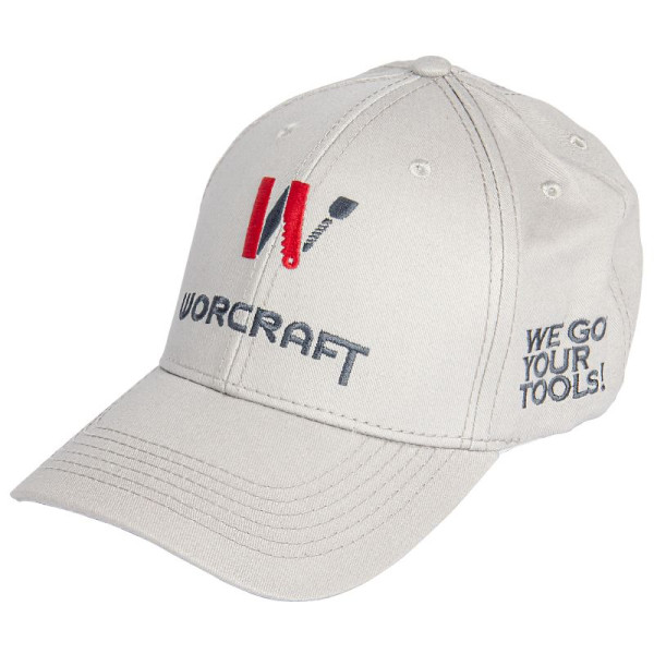 Кепка сіра WORCRAFT