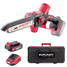 Акумуляторна безщіткова міні-пила ланцюгова WORCRAFT CHS-S20LiBDM