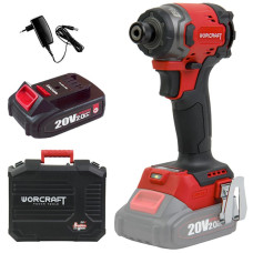 Акумуляторний безщітковий гвинтоверт ударний WORCRAFT CIS‑S20LiBM‑260