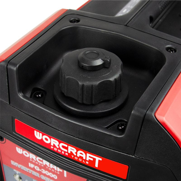 Інверторний бензиновий генератор 3,5 кВт WORCRAFT IFG‑3000